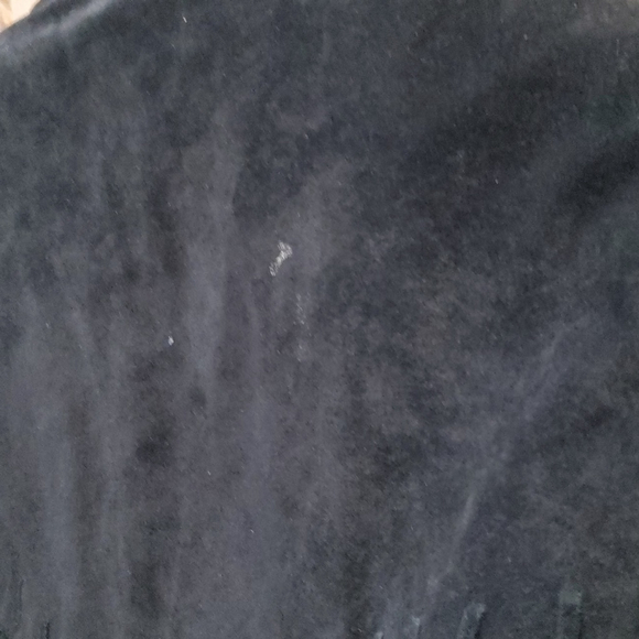 Vintage Scully Leather Fringed Shirt Jacket Black Small - Picture 7 of 12